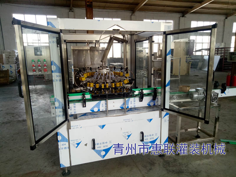 18頭翻轉式沖瓶機